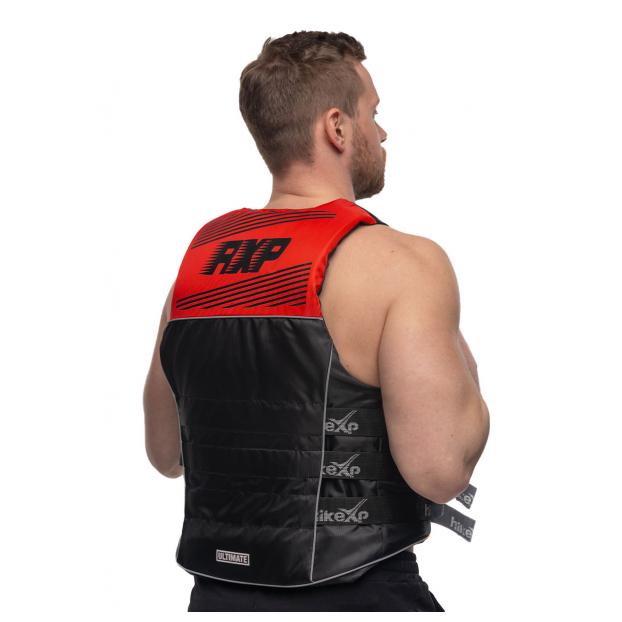 Спасательный жилет красный с ручками hikeXp RXP Ultimate Black/Red - Аритикул 100254-Black/Red-L/X - Фото 6