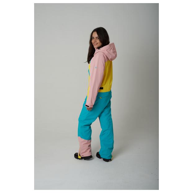 ЖЕНСКИЙ СНОУБОРДИЧЕСКИЙ КОМБИНЕЗОН RUNNING SPORT - Аритикул 7785-Fio-Pink-XL - Фото 20