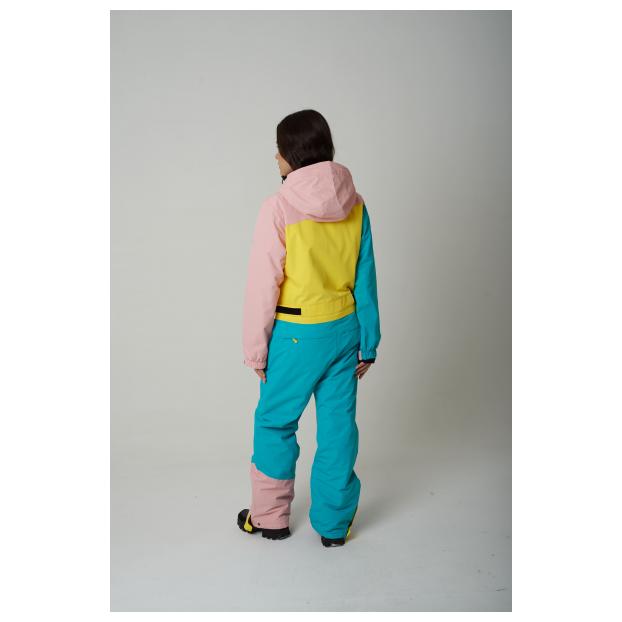 ЖЕНСКИЙ СНОУБОРДИЧЕСКИЙ КОМБИНЕЗОН RUNNING SPORT - Аритикул 7785-Fio-Pink-XL - Фото 21