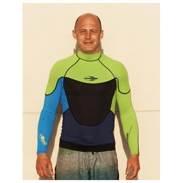 Лайкровая рубашка MORMAII «STORM» - Аритикул S508STMC3 (XL) Лайкровая рубашка MORMAII «STORM» сине-зеленая - Фото 2