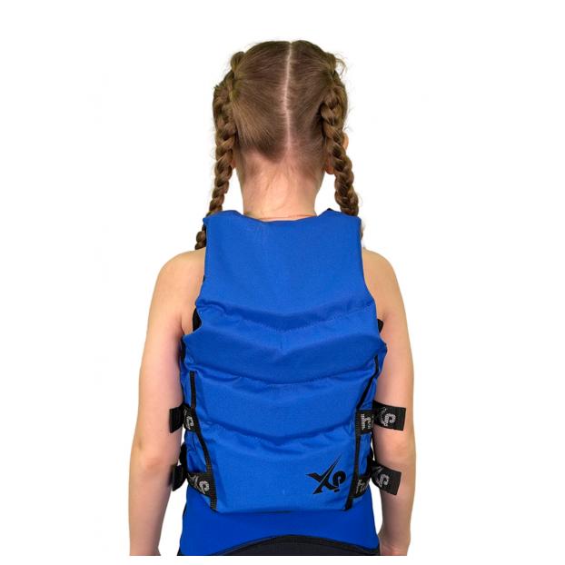 Жилет спасательный (страховочный) hikeXp Standart Blue/Black - Аритикул 100421-Blue/Black Kids - Фото 6