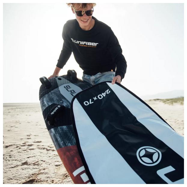 Чехол для винд. досок UNIFIBER Boardbag Pro Luxury 280х80 - Аритикул UF050023070-Черный - Фото 6