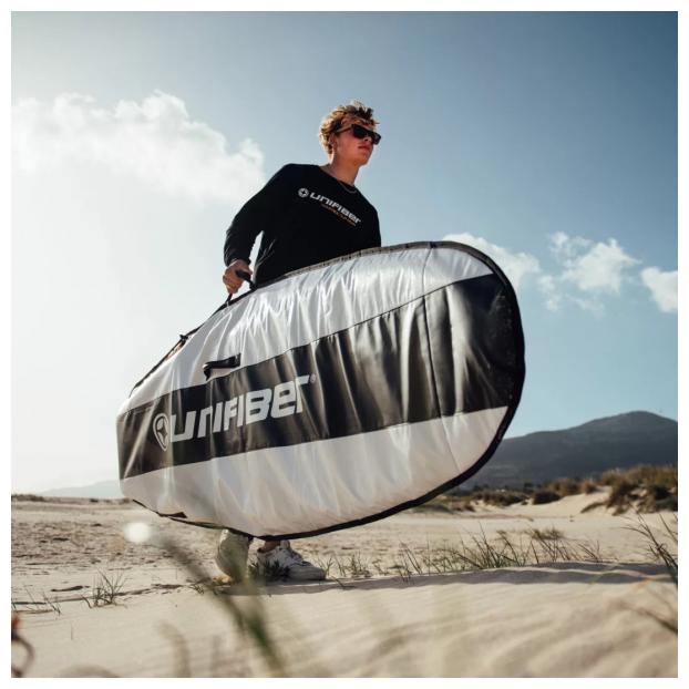 Чехол для винд. досок UNIFIBER Boardbag Pro Luxury 280х80 - Аритикул UF050023070-Черный - Фото 7