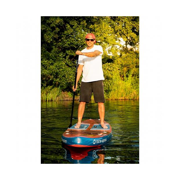 SUP-доска надувная с веслом для туризма Spinera Light 11'2" Bordeaux Red SL ULT S24 - Аритикул 21117 - Фото 6