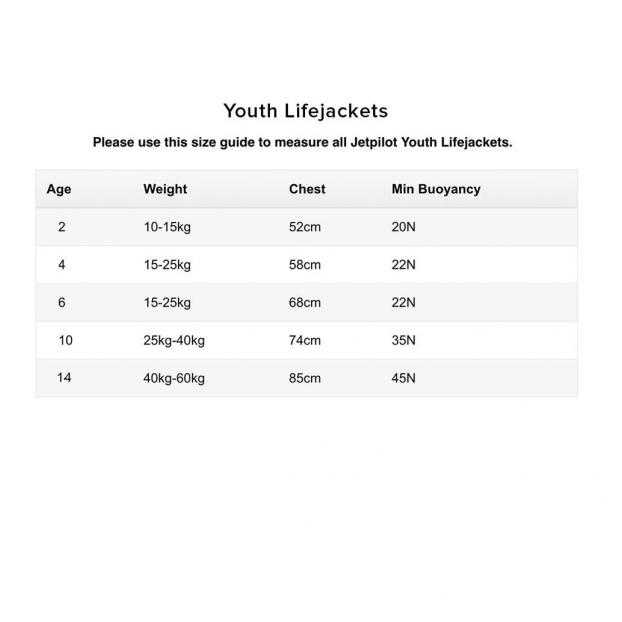 Спасательный жилет детский неопреновый JETPILOT CAUSE Youth Neo - Аритикул 240540-- - Фото 3