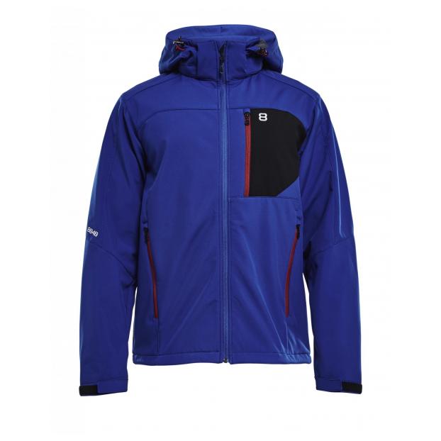 Куртка для беговых лыж 8848 Altitude «DAFT SOFTSHELL» - Аритикул 7312 8848 Altitude «DAFT SOFTSHELL» navy - M - Фото 1