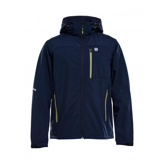 Куртка для беговых лыж 8848 Altitude «DAFT SOFTSHELL» - Аритикул 7312 8848 Altitude «DAFT SOFTSHELL» navy - S - Фото 6