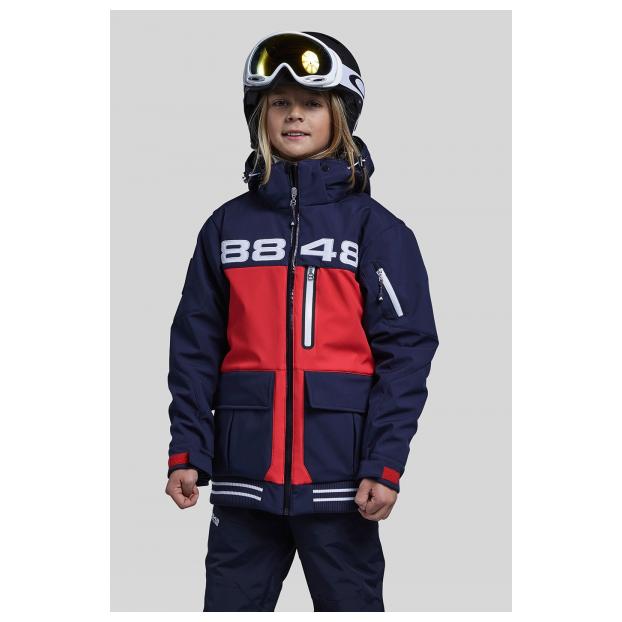 Детская куртка 8848 Altitude «KID SOFTSHELL» - Аритикул 8665 8848 Altitude «KID SOFTSHELL» red - 130 - Фото 2