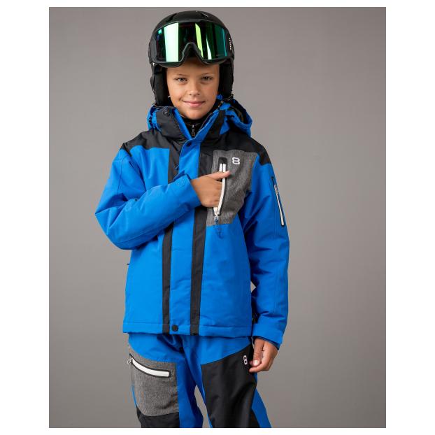 Детская куртка 8848 Altitude «ARAGON-2» - Аритикул 5008-«ARAGON-2»-blue-120 - Фото 6