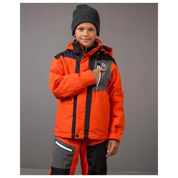 Детская куртка 8848 Altitude «ARAGON-2» - Аритикул 5008-«ARAGON-2»-red-120 - Фото 16