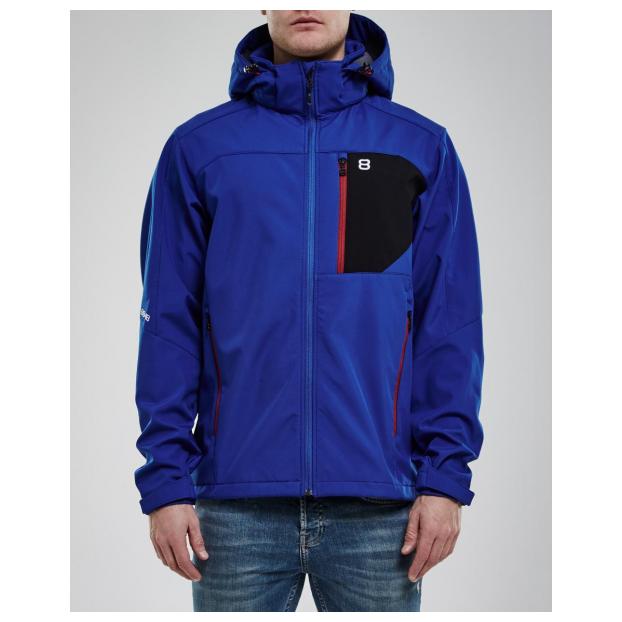 Куртка для беговых лыж 8848 Altitude «DAFT SOFTSHELL» - Аритикул 7312 8848 Altitude «DAFT SOFTSHELL» Blue - S - Фото 2