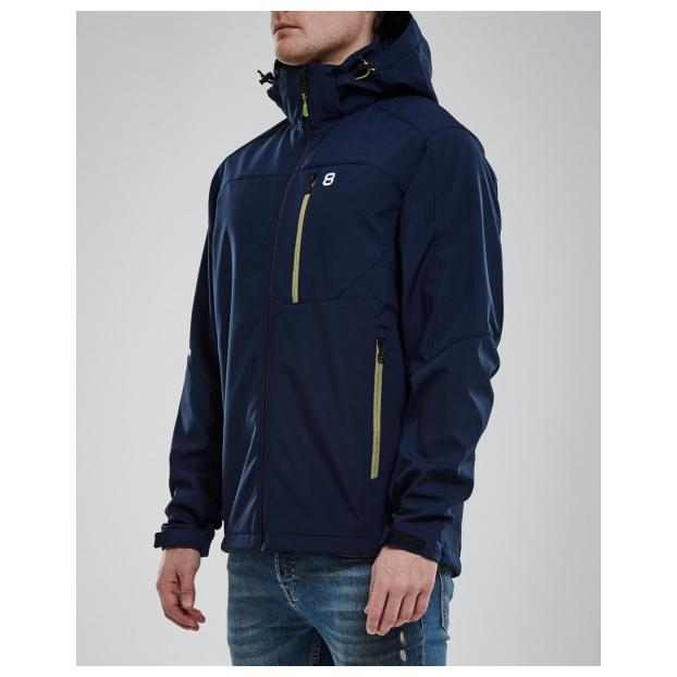 Куртка для беговых лыж 8848 Altitude «DAFT SOFTSHELL» - Аритикул 7312 8848 Altitude «DAFT SOFTSHELL» Blue - S - Фото 8