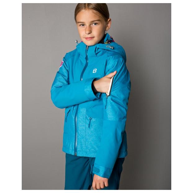 Куртка детская 8848 ALTITUDE Safira jr. Jacket 2018 - Аритикул 8804-Safira jr. Jacket-Clementine-140 - Фото 12