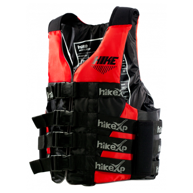 Спасательный жилет красный с ручками hikeXp RXP Ultimate Black/Red - Аритикул 100254-Black/Red-L/X - Фото 10