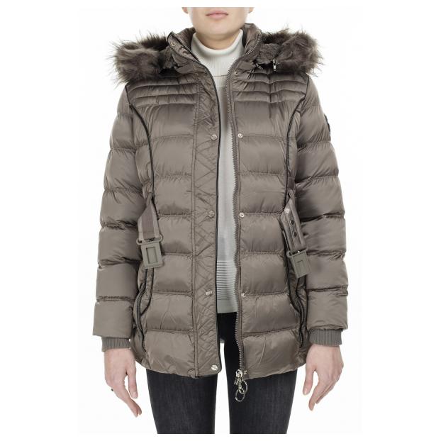 Куртка-парка зимняя женская GEOGRAPHICAL NORWAY «AIMERAUDE» LADY - Аритикул WU7128F-TAUPE-S - Фото 20