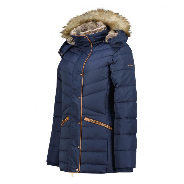 Парка женская GEOGRAPHICAL NORWAY "AJUJU"  LADY - Аритикул WW2347F/G/GNO-NAVY-M - Фото 2