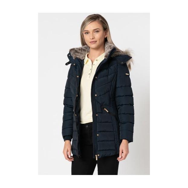 Парка женская GEOGRAPHICAL NORWAY "AJUJU"  LADY - Аритикул WW2347F/G/GNO-NAVY-M - Фото 4