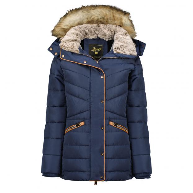 Парка женская GEOGRAPHICAL NORWAY "AJUJU"  LADY - Аритикул WW2347F/G/GNO-NAVY-M - Фото 8