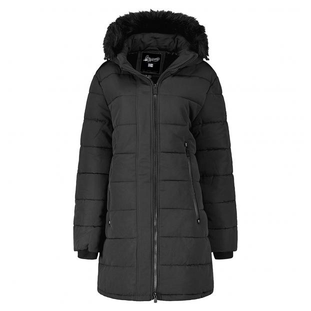 Куртка-парка зимняя женская GEOGRAPHICAL NORWAY «AUTRUCHE» LADY - Аритикул WW4916F-OLIVE-M - Фото 3