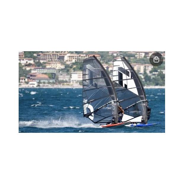 Парус для виндсерфинга POINT-7 "AC 0" SLALOM (безкамберный) - Аритикул AC 0 grey _ 7.7 - Фото 13