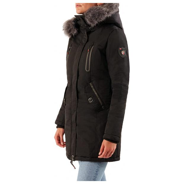 Парка зимняя женская GEOGRAPHICAL NORWAY «CORALY» LADY - Аритикул WW4638F/GN-BLACK-S - Фото 7