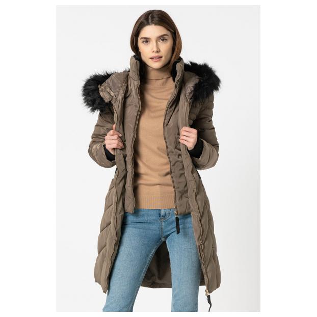 Куртка зимняя женская удлиненная GEOGRAPHICAL NORWAY «DOLRIE» LADY - Аритикул WU5947F/GNO-NAVY-M - Фото 10