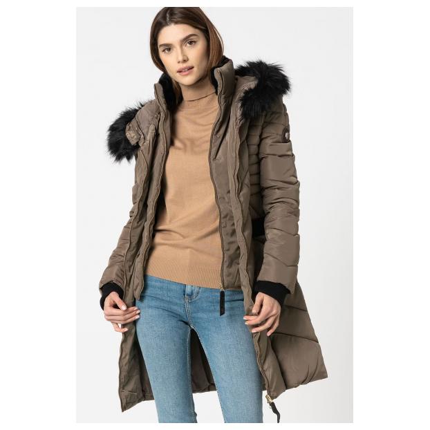 Куртка зимняя женская удлиненная GEOGRAPHICAL NORWAY «DOLRIE» LADY - Аритикул WU5947F/GNO-NAVY-M - Фото 11