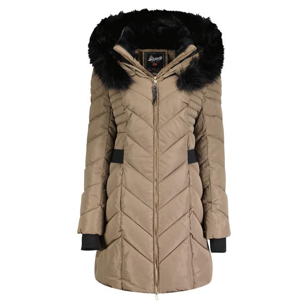 Куртка зимняя женская удлиненная GEOGRAPHICAL NORWAY «DOLRIE» LADY - Аритикул WU5947F/GNO-NAVY-M - Фото 14