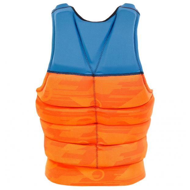 ЖИЛЕТ SOÖRUZ «DELUX» (FRONT ZIP) - Аритикул E19 MWVDEL-«DELUX» (FRONT ZIP)-orange-M - Фото 5