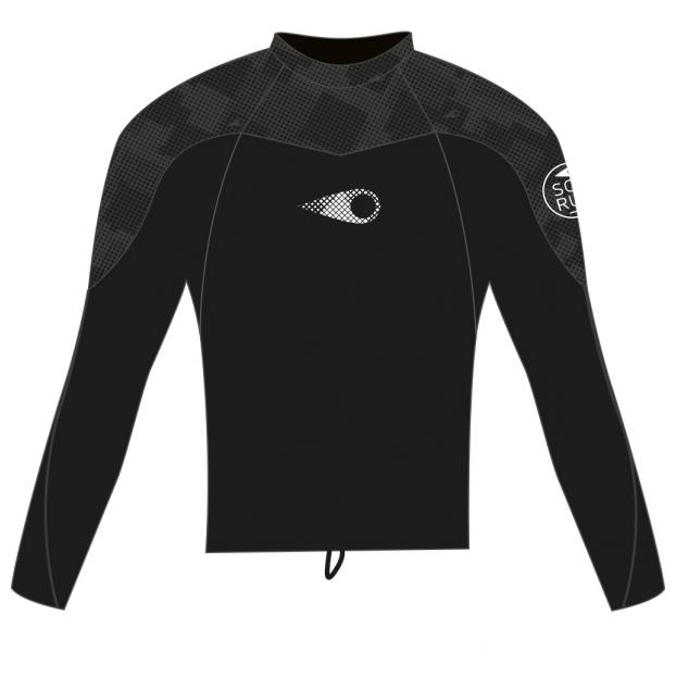 НЕОПРЕНОВАЯ КУРТКА  SOORUZ «FIGHTER COLLAR»  1/1  ММ - Аритикул SOORUZ «FIGHTER COLLAR» BLACK L - Фото 1