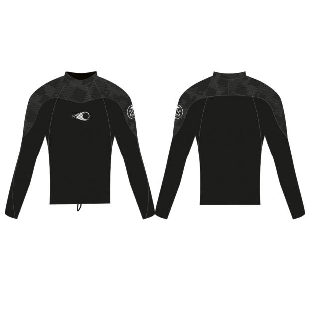 НЕОПРЕНОВАЯ КУРТКА  SOORUZ «FIGHTER COLLAR»  1/1  ММ - Аритикул SOORUZ «FIGHTER COLLAR» BLACK L - Фото 3