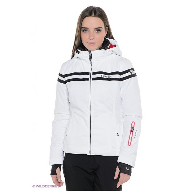 Горнолыжная куртка  HYRA.  Арт "HLG 3385" - Аритикул (white-black) 40 Горнолыжная куртка  HYRA.  Арт "HLG 3385" - Фото 2