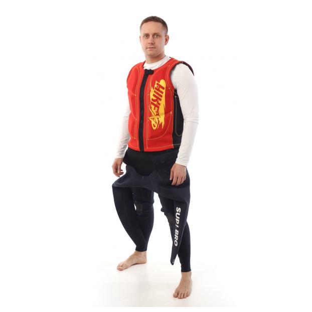 Водный спортивный жилет hike neopren man Anti shock  - Аритикул Anti shock-Red/Black-L - Фото 14