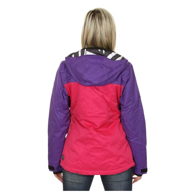 Сноубордическая куртка MEATFLY “SOLAR” - Аритикул (purple-magenta) xs Женская сноуборд. куртка MEATFLY “SOLAR”  - Фото 4