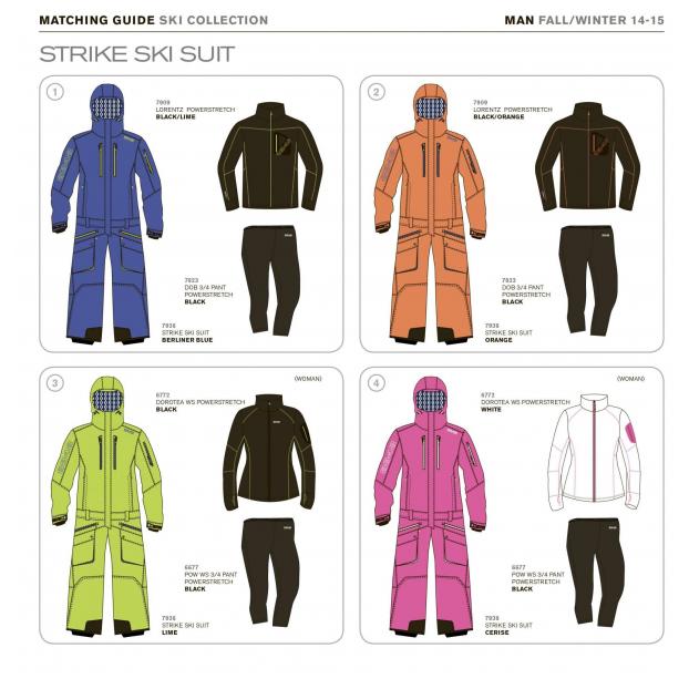 Комбинезон 8848 Altitude «STRIKE SKI SUIT-2» Арт: 7938 - Аритикул 793831 - 8848 Altitude «STRIKE SKI SUIT» orange M - Фото 8