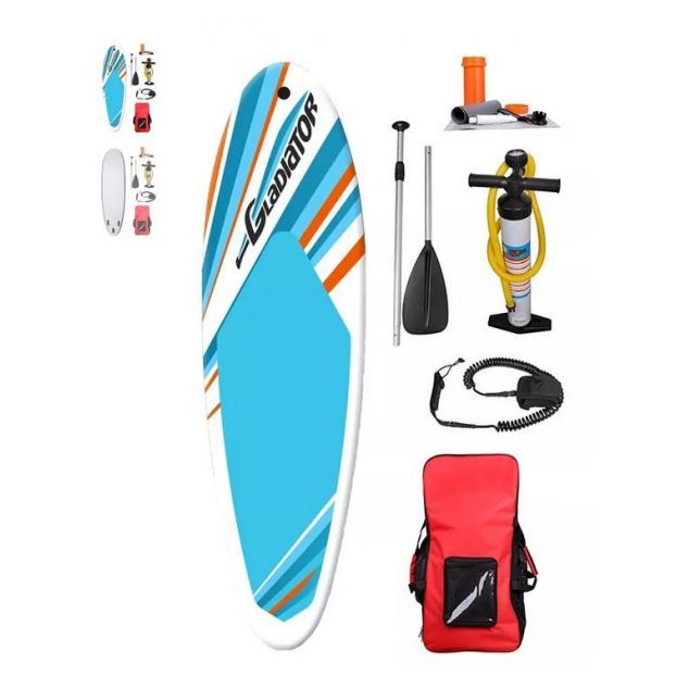 Надувная SUP-доска GLADIATOR GU 10'6 L - Аритикул GLADIATOR GU 10'6 L blue - Фото 14