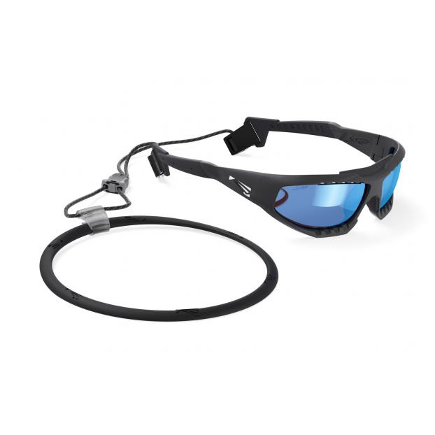 Спортивные очки LIP Surge Matt Black VIVIDE Ice Blue Lens (STD) - Аритикул 761542-Blue Lens - Фото 4