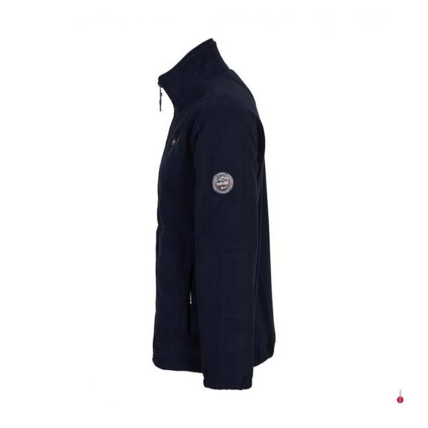 Флис мужской  GEOGRAPHICAL NORWAY «TORLEON» - Аритикул WW1673H/G-NAVY-DARK GREY-L - Фото 5