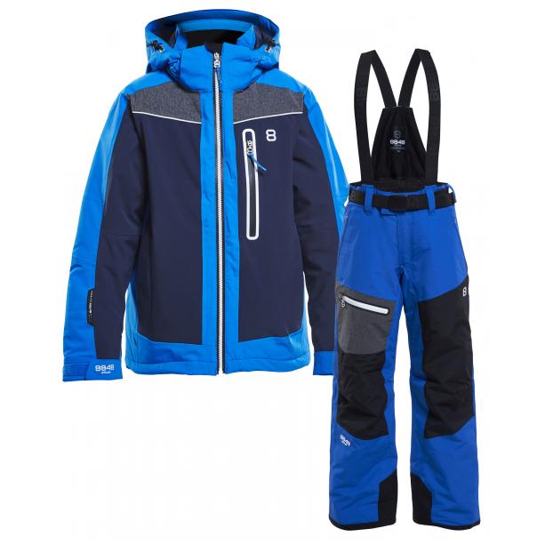 Костюм 8848 Altitude: куртка TUCKETT blue + брюки DEFENDER-2 - Аритикул 8809-8806-TUCKETT blue + DEFENDER-2 blue 130 - Фото 1