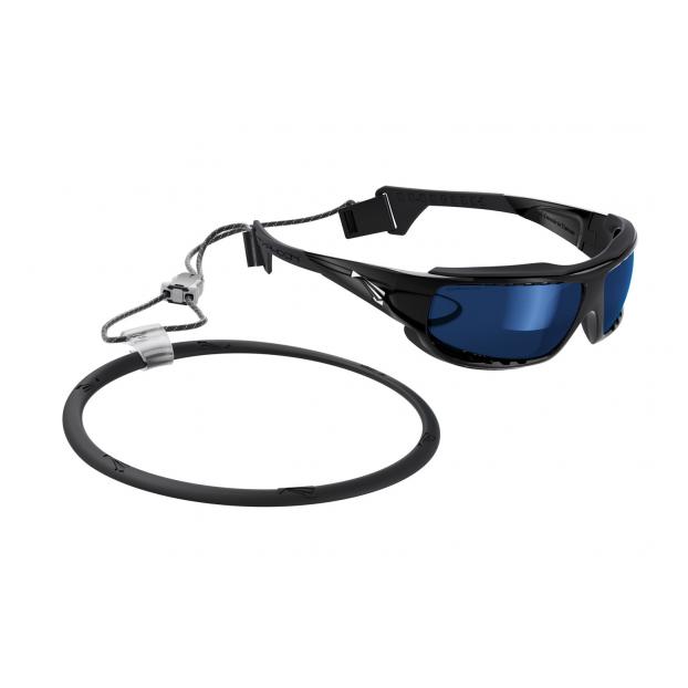 Спортивные очки LiP Typhoon / Gloss Black -Black / Zeiss / PA Polarized / Gun Blue Lens (STD) - Аритикул 762305-Gun Blue Lens - Фото 5