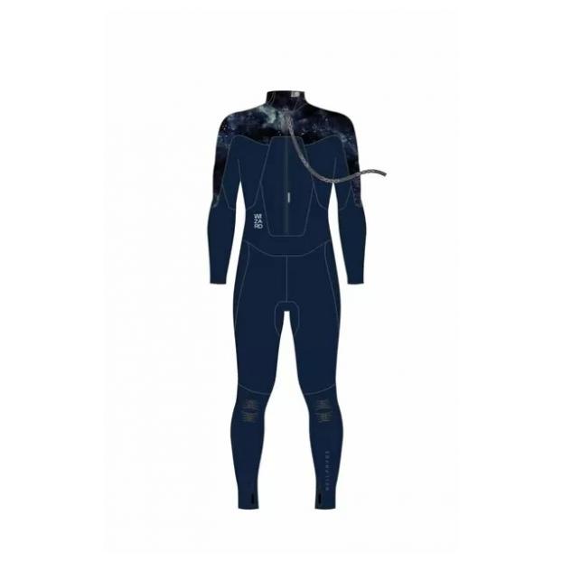 Гидрокостюм муж. Wizard Fullsuit 5/4 BZ - Аритикул 123318-000/2277-blue-50 - Фото 2