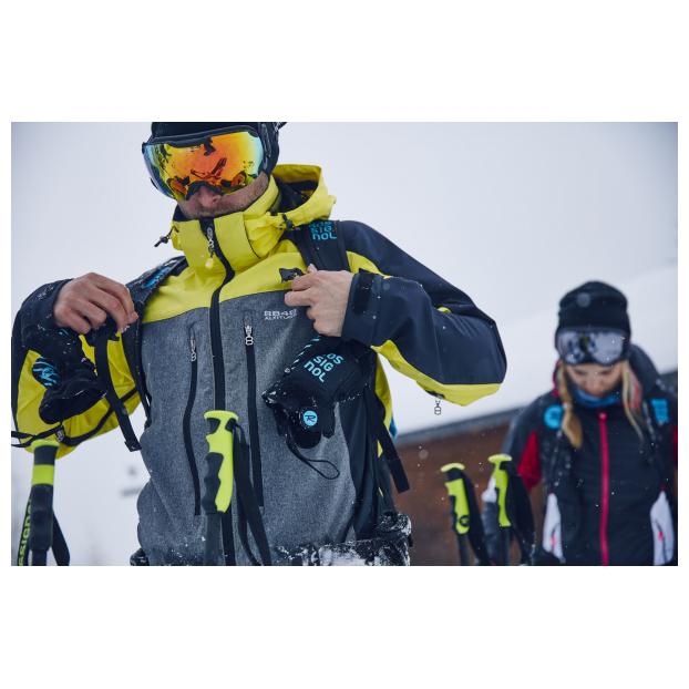 Куртка для беговых лыж 8848 Altitude «TRANS ALP» - Аритикул 7131 TRANS ALP JKT YELLOW - M - Фото 7
