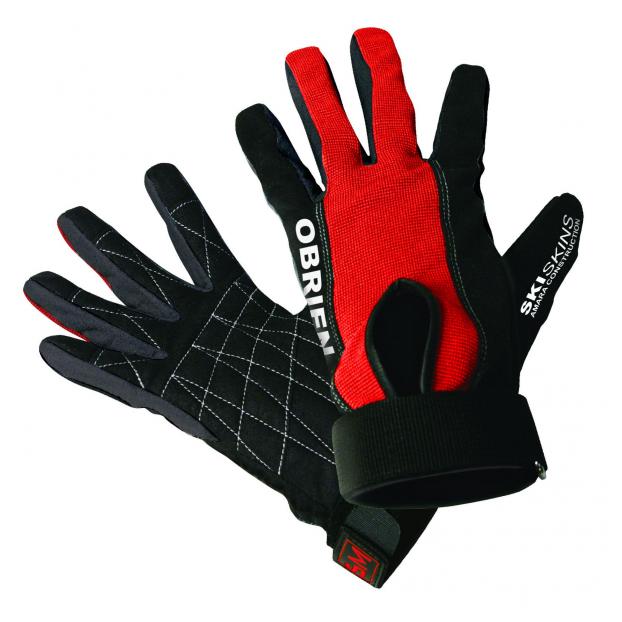 Перчатки для водных видов спорта O'Brien GLOVES, OB SKI SKINS S20 - Аритикул 208236-Black-L - Фото 1