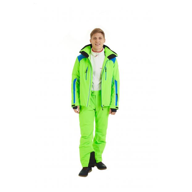 Горнолыжная куртка премиум-класса HYRA «MAYRBERG» - Аритикул HMG1208-Green Geko/Blue-50 - Фото 59