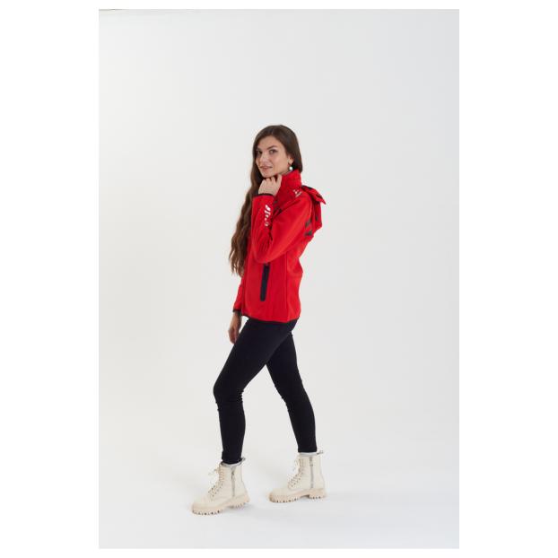 Софтшеловая куртка женская GEOGRAPHICAL NORWAY «REINE» - Аритикул WU8187F/GNO-RED/BLACK-S - Фото 18