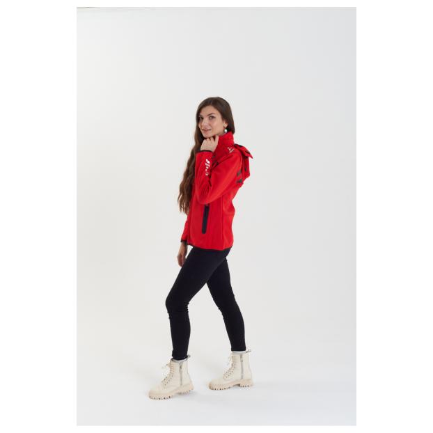 Софтшеловая куртка женская GEOGRAPHICAL NORWAY «REINE» - Аритикул WW7008F/G-BLACK/PINK-S - Фото 18