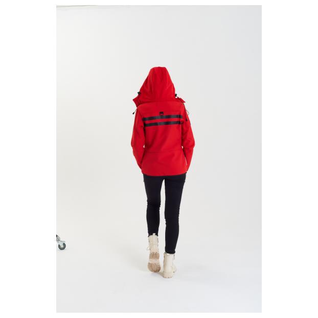 Софтшеловая куртка женская GEOGRAPHICAL NORWAY «REINE» - Аритикул WU8187F/GNO-RED/BLACK-S - Фото 22
