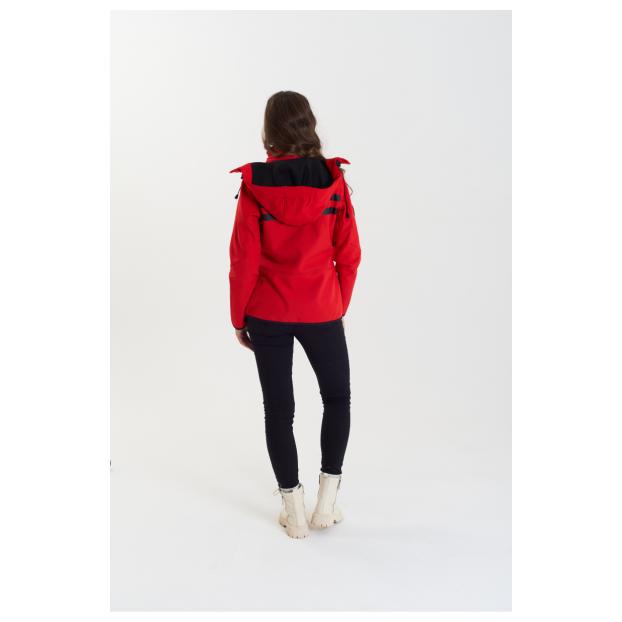 Софтшеловая куртка женская GEOGRAPHICAL NORWAY «REINE» - Аритикул WU8187F/GNO-RED/BLACK-S - Фото 25