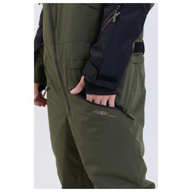 МУЖСКОЙ СНОУБОРДИЧЕСКИЙ КОМБИНЕЗОН RUNNING SPORT - Аритикул 8892-S - Фото 106