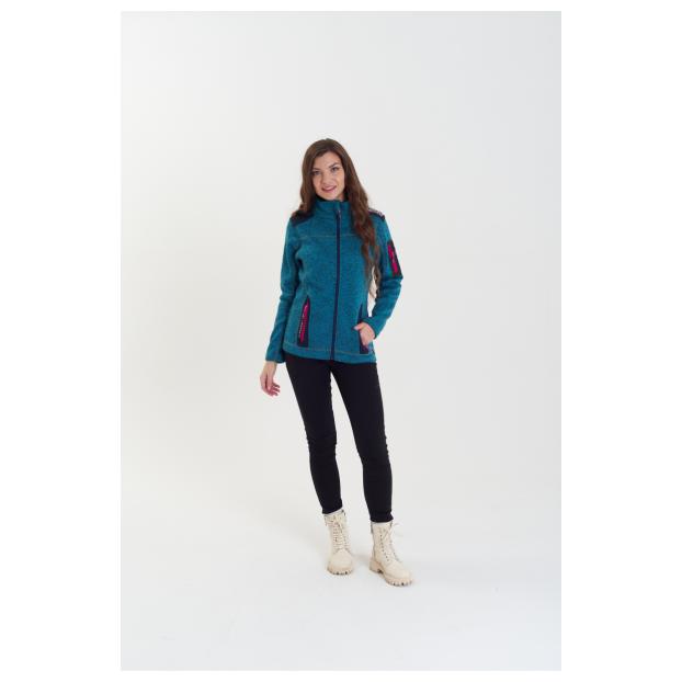 ТОЛСТОВКА ЖЕНСКАЯ GEOGRAPHICAL NORWAY «TEBELLE» - Аритикул WW2332F/GNO-TURQUOISE-M - Фото 73